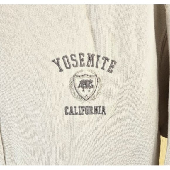 Lazy Sunday Yosemite California Women’s XS Full Zip Hoodie Embroidered Bear Logo - Picture 4 of 7